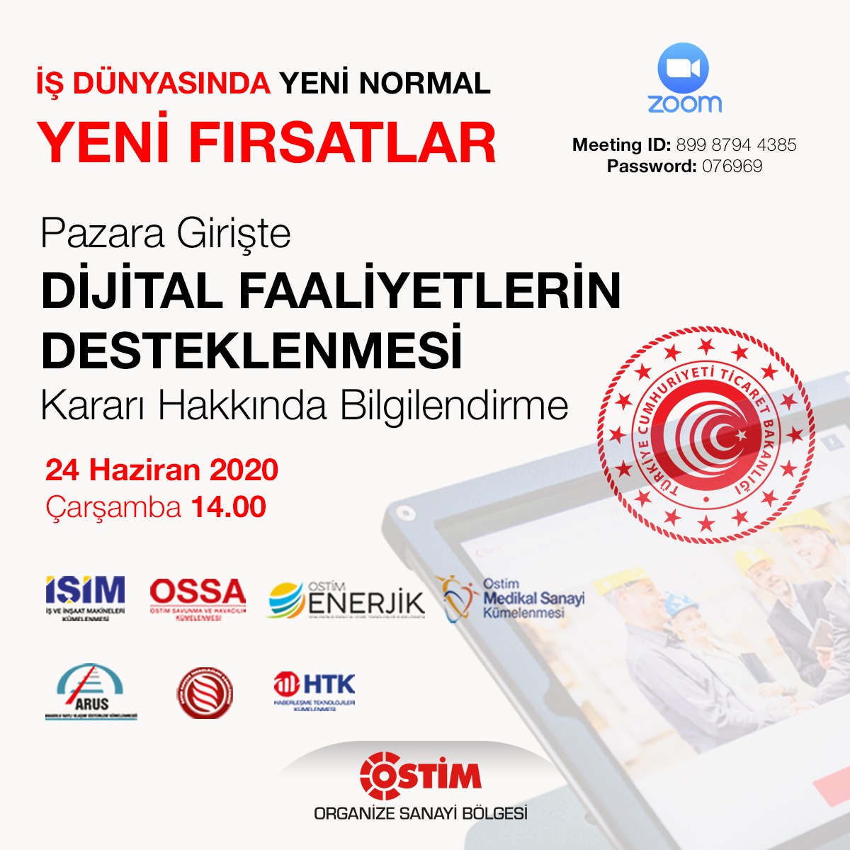 PAZARA GİRİŞTE DİJİTAL FAALİYETLERİN DESTEKLENMESİ