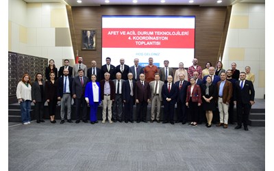 AFET VE ACİL DURUM TEKNOLOJİLERİ PLATFORMU 4. KOORDİNASYON TOPLANTISI'NA KATILIM SAĞLADIK