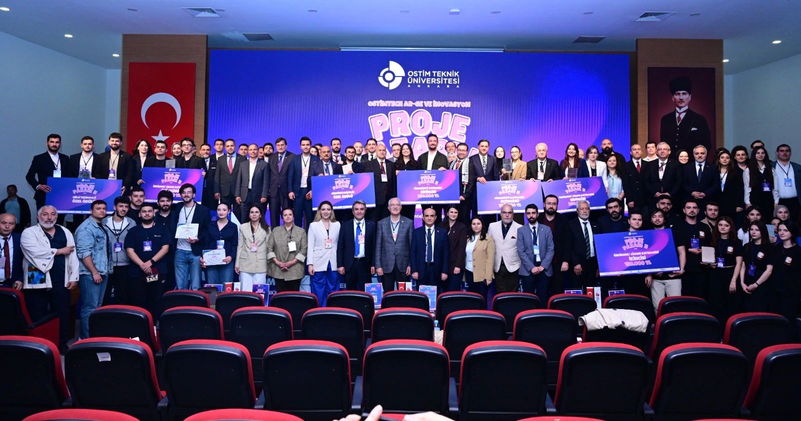 OSTİM Teknik Üniversitesi Ar-Ge ve İnovasyon Proje Pazarına katıldık