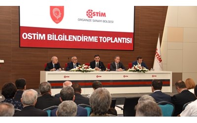 Ankara Valisi Ercan Topaca OSTİM'li Sanayicileri ve Kümeleri Dinledi.