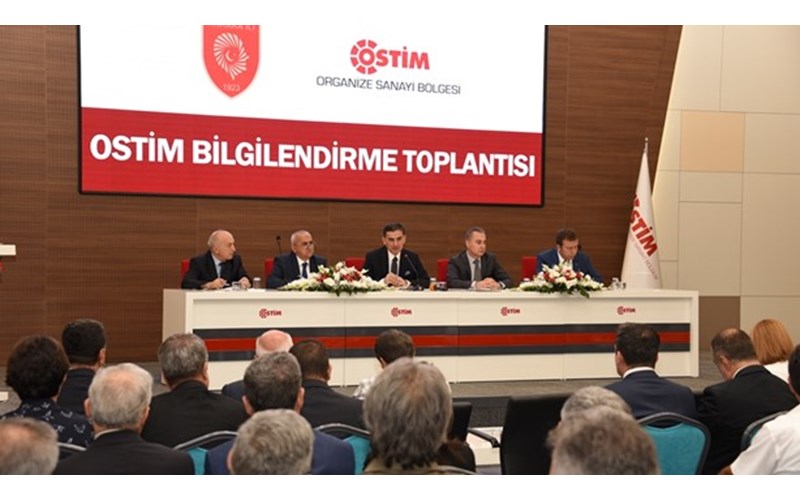 Ankara Valisi Ercan Topaca OSTİM'li Sanayicileri ve Kümeleri Dinledi.