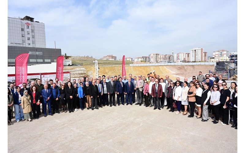OSTİM TEKNİK ÜNİVERSİTESİ YENİ KAMPÜS ALANINDA İNŞAAT BAŞLAMA VE BAYRAMLAŞMA TÖRENİNE KATILDIK