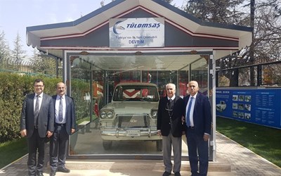 ARUS Yönetim Kurulu TÜLOMSAŞ Fabrikasını Ziyareti