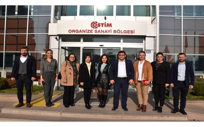 TAYVAN TİCARET ATEŞELİĞİ YETKİLİLERİNİ OSTİM'DE AĞIRLADIK