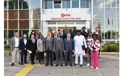FİLDİŞİ SAHİLİ HEYETİNİ OSTİM'DE AĞIRLADIK