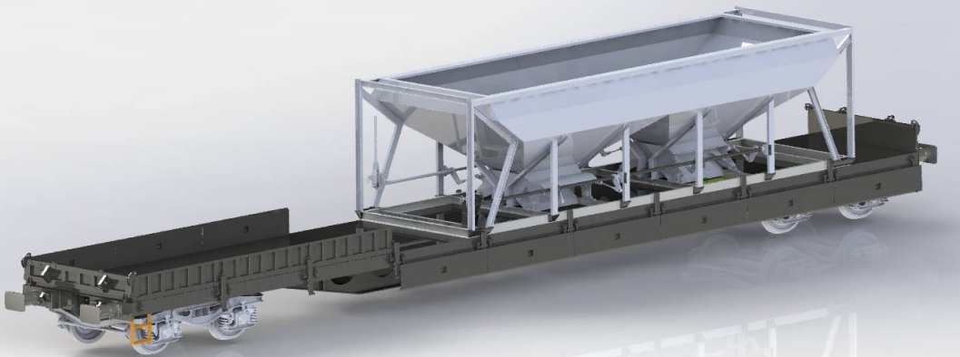 Çok Amaçlı Balast Platform Vagon