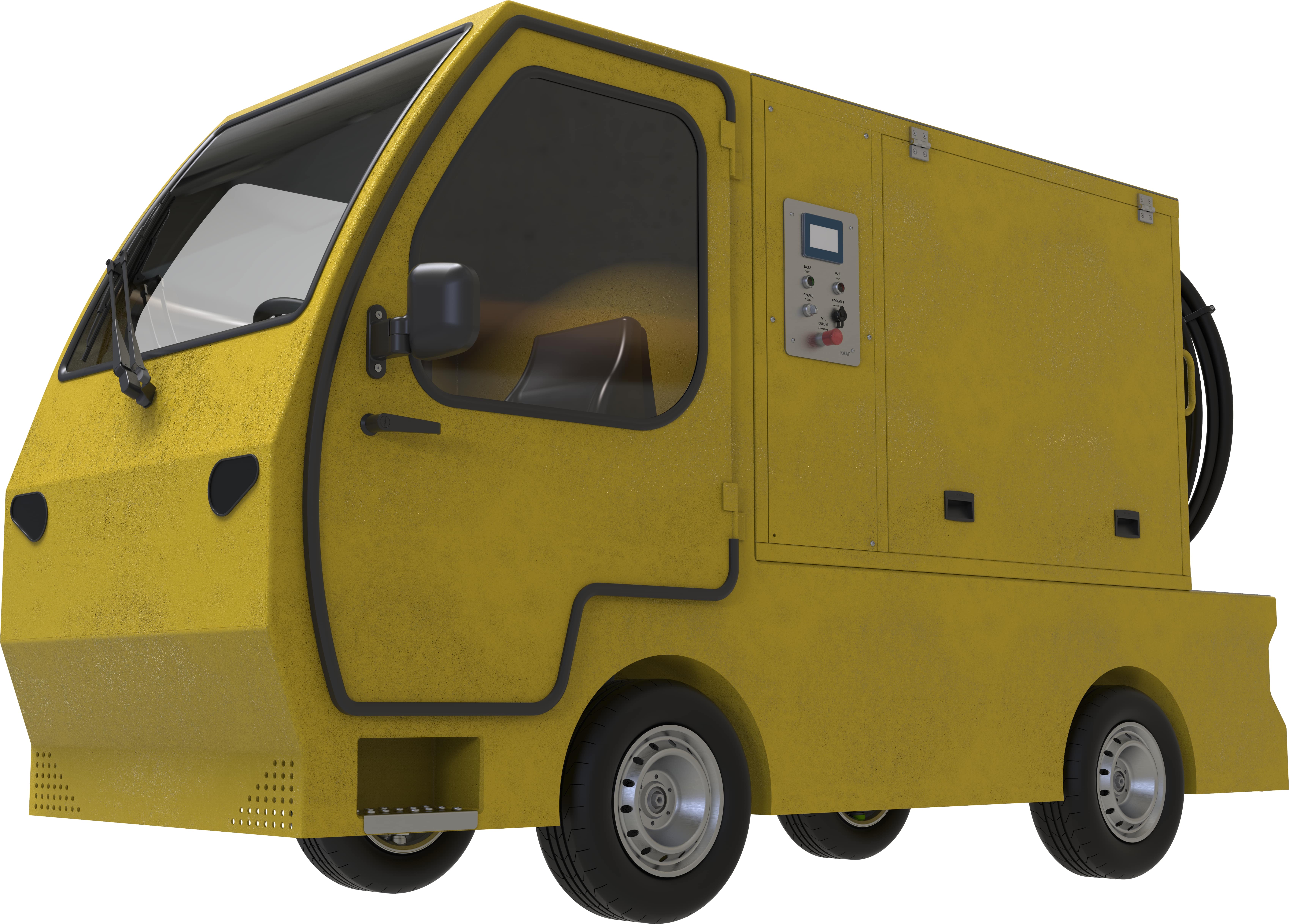 MOTORİZE KUM DOLUM ARACI