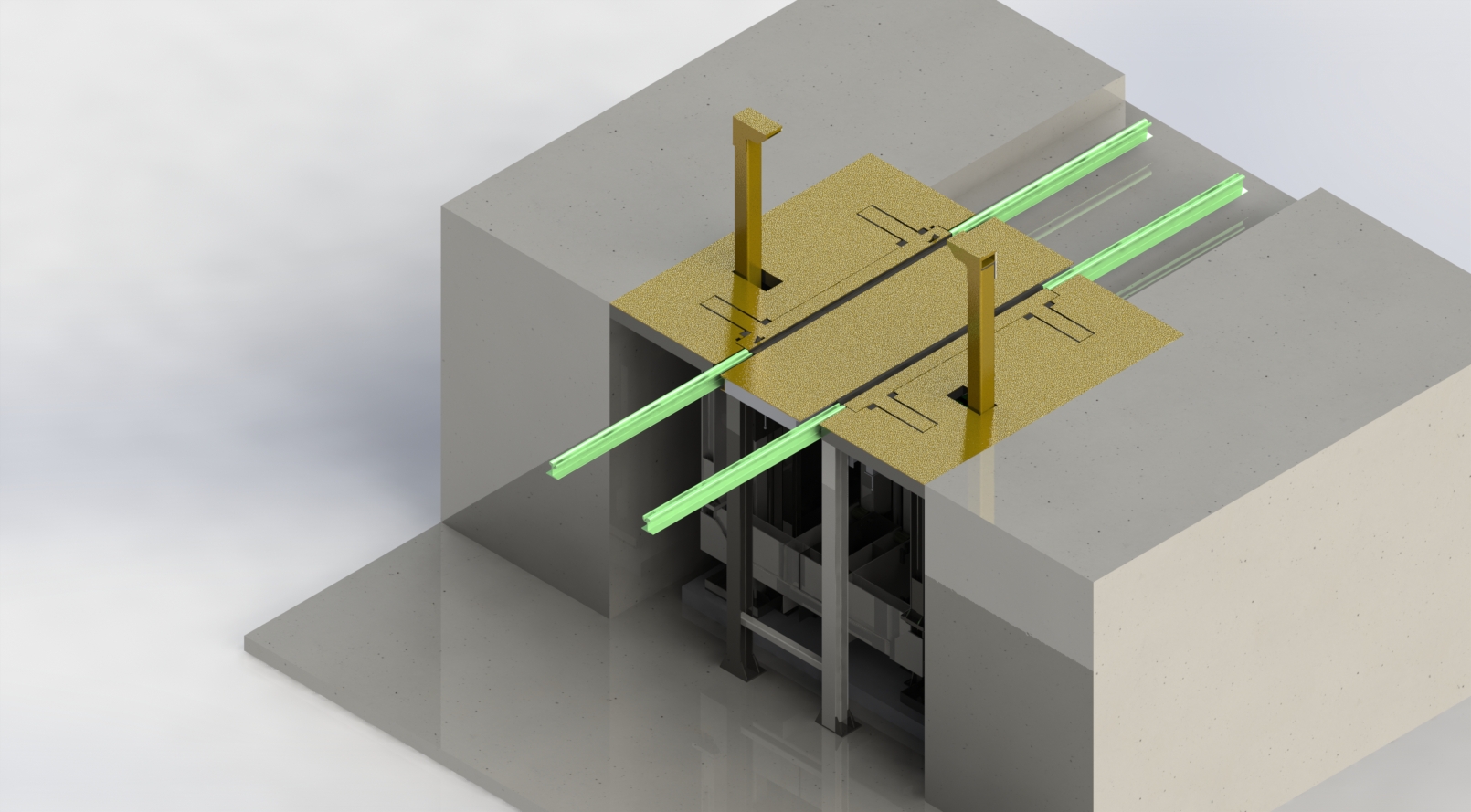 Demiryolu Gömülü Liftleri