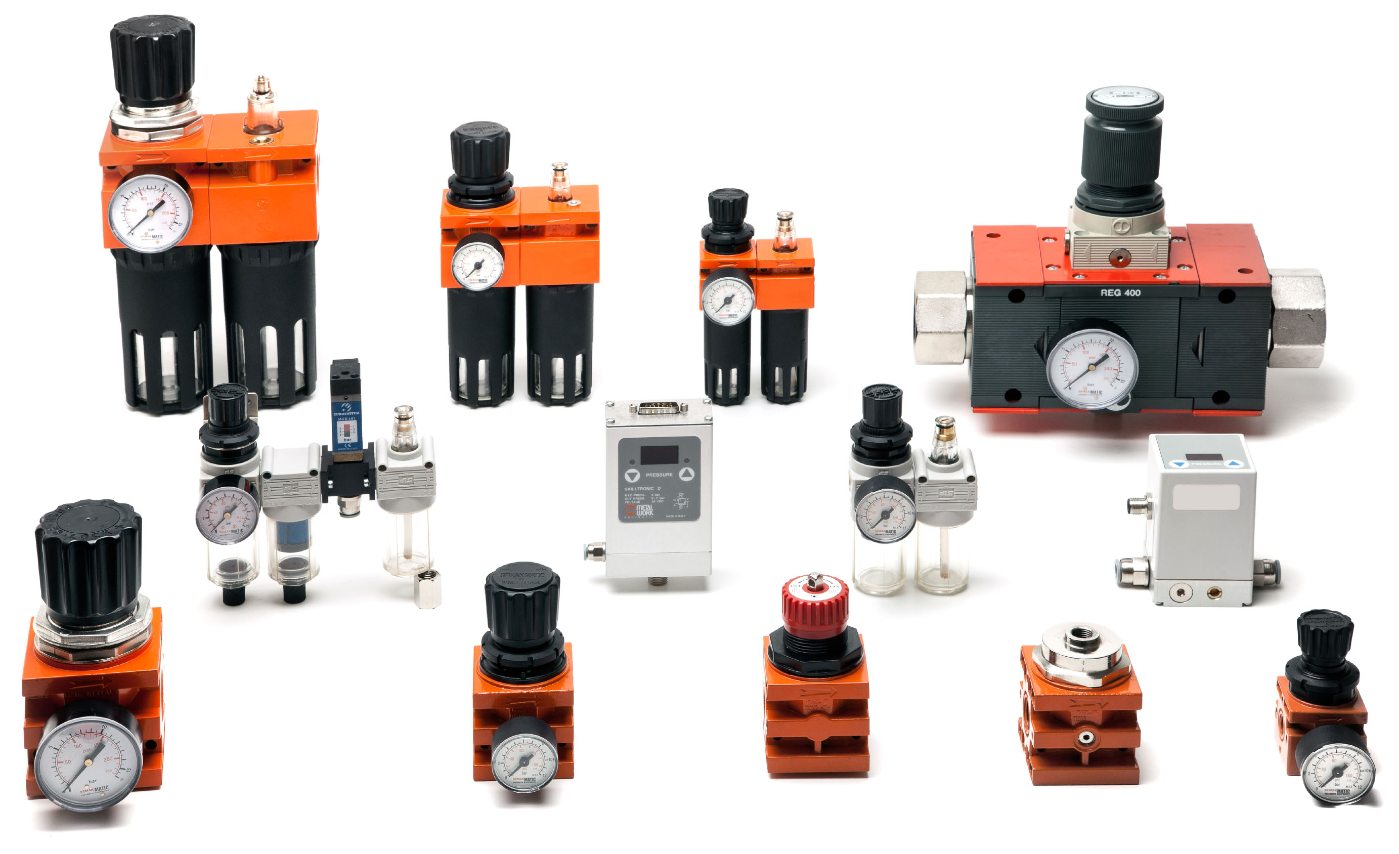 Pnömatik Şartlandırıcı ve Oransal Regülatör Grubu