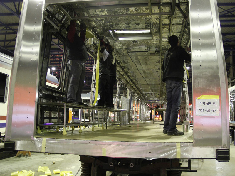 Marmaray Araçları Montaj ve Moderniasyonu