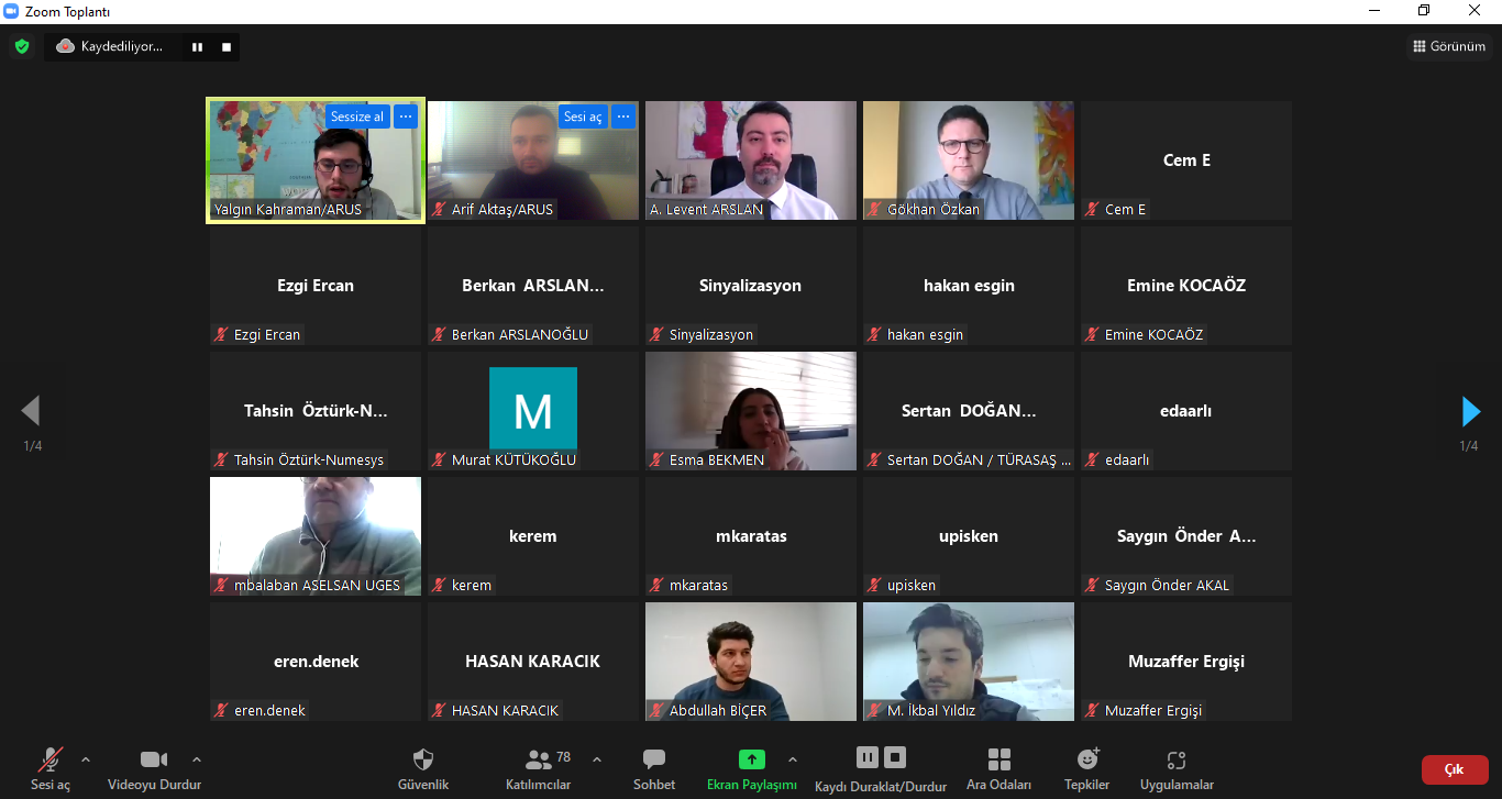 ARUS-TÜV NORD Demiryollarında Fonksiyonel Emniyet SIL Sertifikasyonu Webinarı