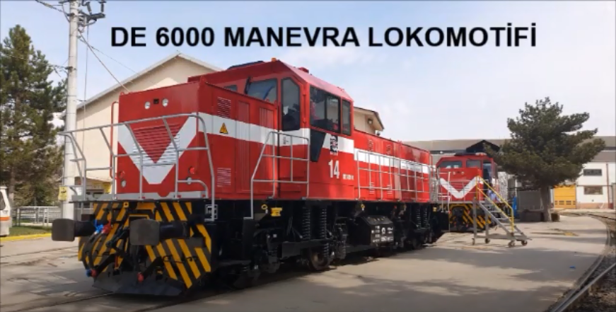 TÜLOMSAŞ TARAFINDAN KARDEMİR İÇİN ÜRETİLEN DE 6000 MİLLİ MARKA MANEVRA LOKOMOTİFLERİ