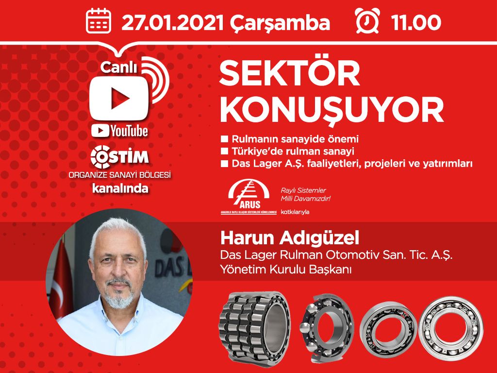 Sektör Konuşuyor | Das Lager Rulman Yönetim Kurulu Başkanı Harun Adıgüzel