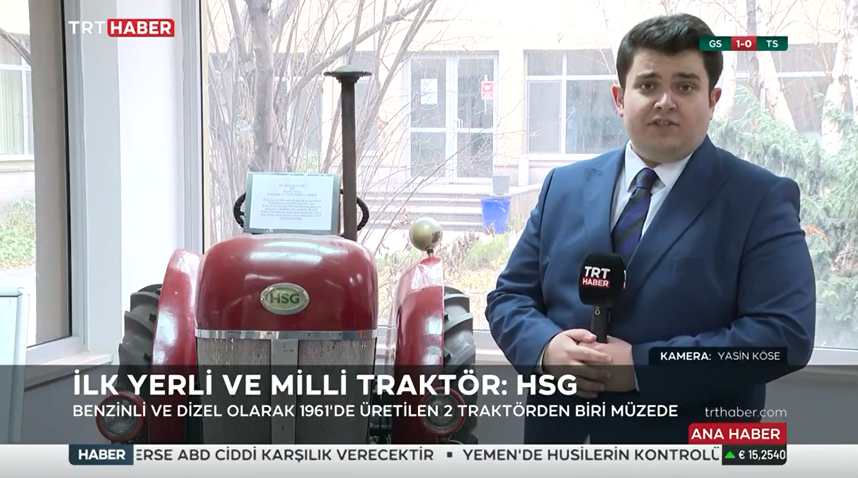 İlk Yerli ve Milli Traktör: HSG