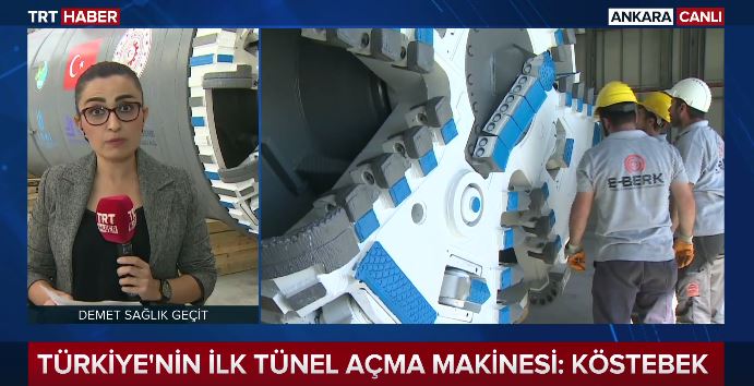 Yerli ve Milli Tünel Açma Makinesi