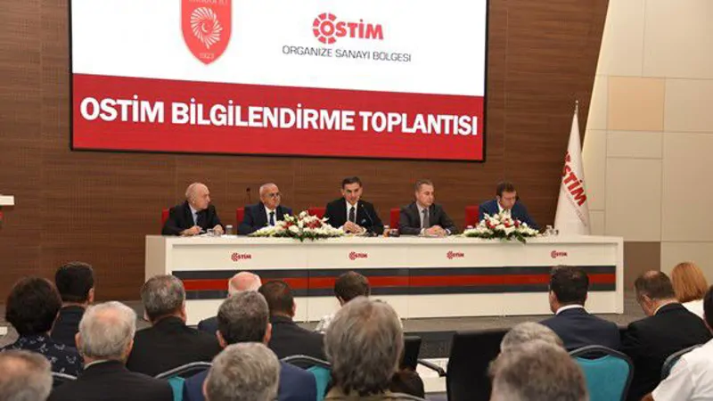 Ankara Valisi Ercan Topaca OSTİM'li Sanayicileri ve Kümeleri Dinledi.