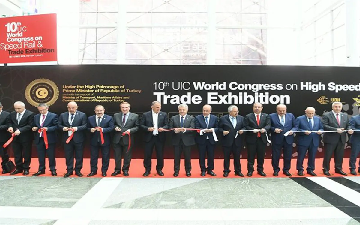ARUS Olarak Katıldığımız 10. UIC Dünya Yüksek Hızlı Demiryolu Kongresi Ankara’da Gerçekleştirildi