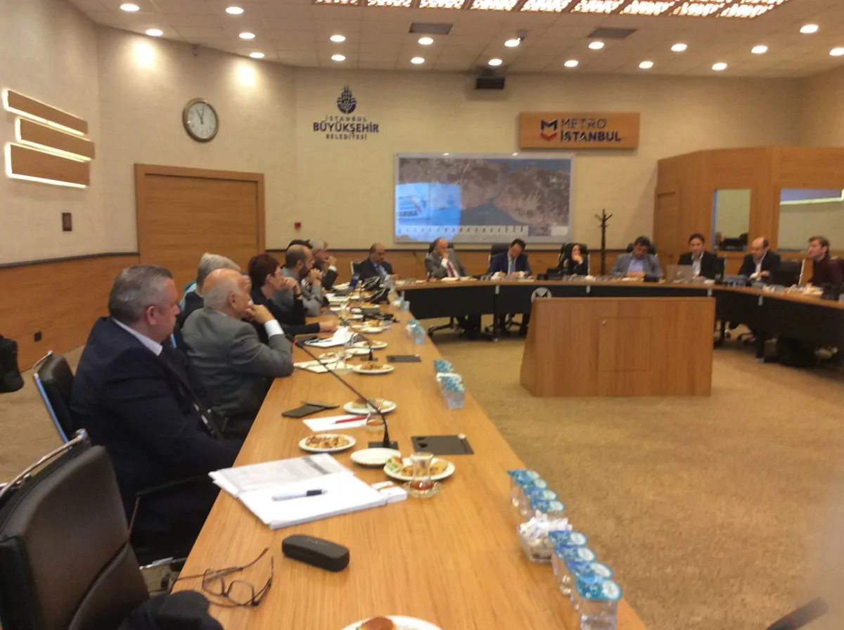 İstanbul Büyükşehir Belediyesi Raylı Sistemler Daireleri ve ARUS Kümelenmesi arasında yerlileştirme toplantısı yapıldı.