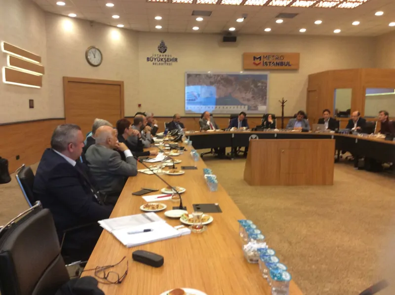 İstanbul Büyükşehir Belediyesi Raylı Sistemler Daireleri ve ARUS Kümelenmesi arasında yerlileştirme toplantısı yapıldı.