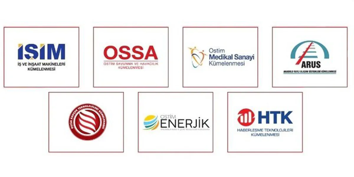 OSTİM 7 önemli sektörde Kümelenmeleri ile Türkiye' ye hizmet ediyor.