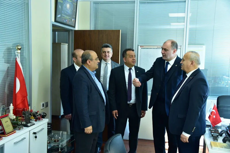 ESO OSTİM VE ARUS'U ZİYARET ETTİ