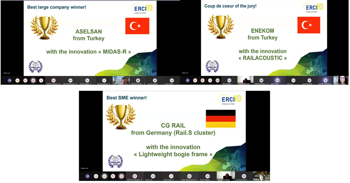 "2020 ERCI INNOVATION AWARDS" TÖRENİ DÜZENLENDİ
