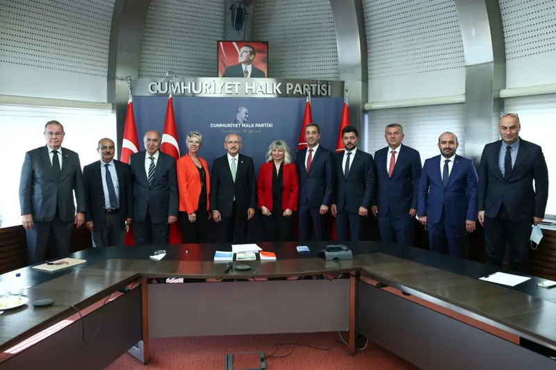 ARUS YÖNETİM KURULU CHP'Yİ ZİYARETİ