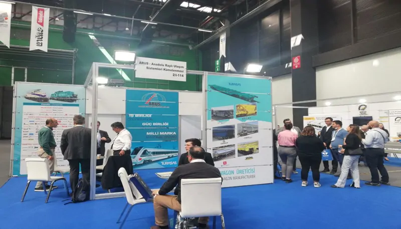ARUS RAIL INDUSTRY SHOW 2022'DE YERİNİ ALDI