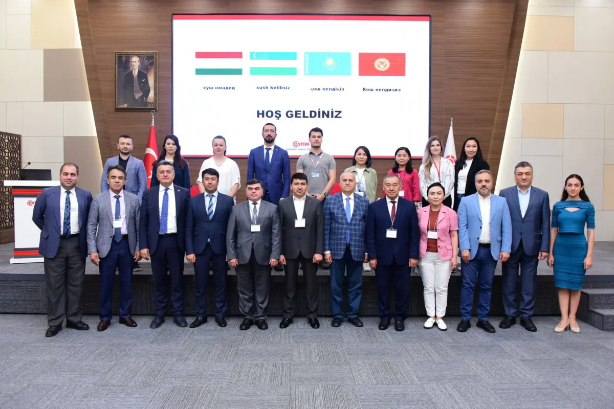 KIRGIZİSTAN-KAZAKİSTAN-TACİKİSTAN-ÖZBEKİSTAN HEYETİNİ OSTİM’DE AĞIRLADIK