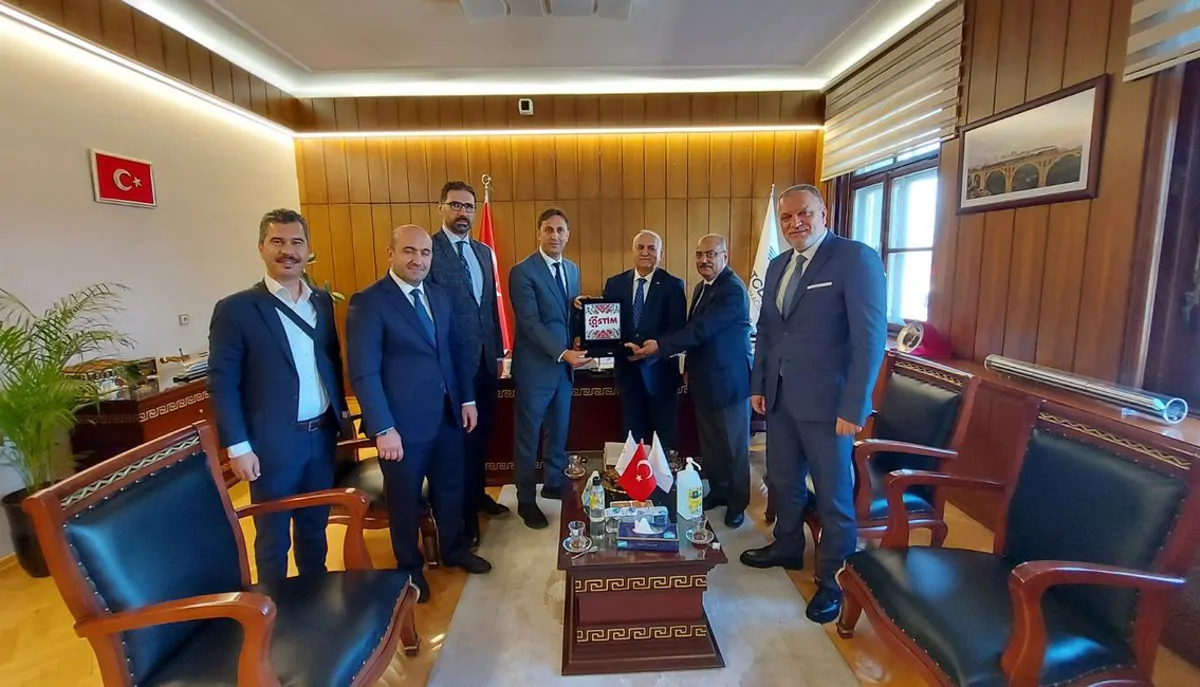 TCDD TAŞIMACILIK GENEL MÜDÜRLÜĞÜ ZİYARETİ GERÇEKLEŞTİRİLDİ