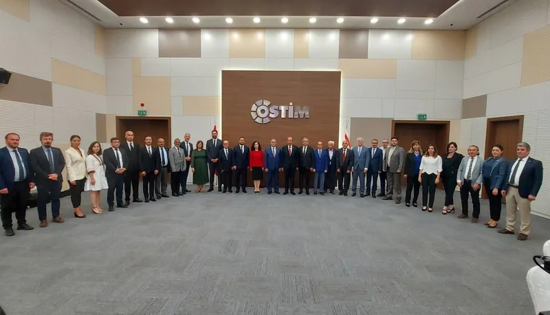 KKTC CUMHURBAŞKANI'NDAN OSTİM ZİYARETİ