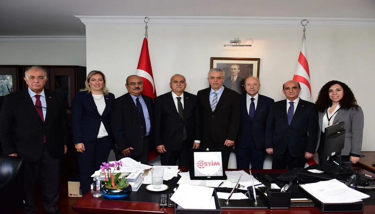 KIBRIS BÜYÜKELÇİLİĞİ ZİYARETİ GERÇEKLEŞTİRİLDİ