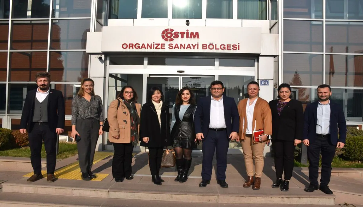 TAYVAN TİCARET ATEŞELİĞİ YETKİLİLERİNİ OSTİM'DE AĞIRLADIK