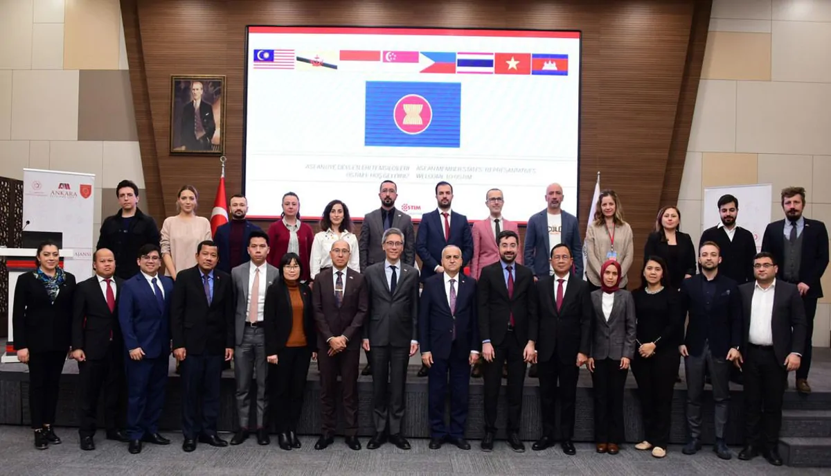 ASEAN HEYETİNİ OSTİM'DE AĞIRLADIK