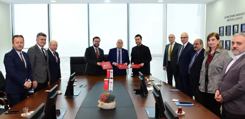 TCDD Teknik OSTİM Kurumları; OSTİM OSB, Ostim Teknopark A.Ş., ARUS ve OSTİM Teknik Üniversitesi ile iş birliği protokolü imzaladı.