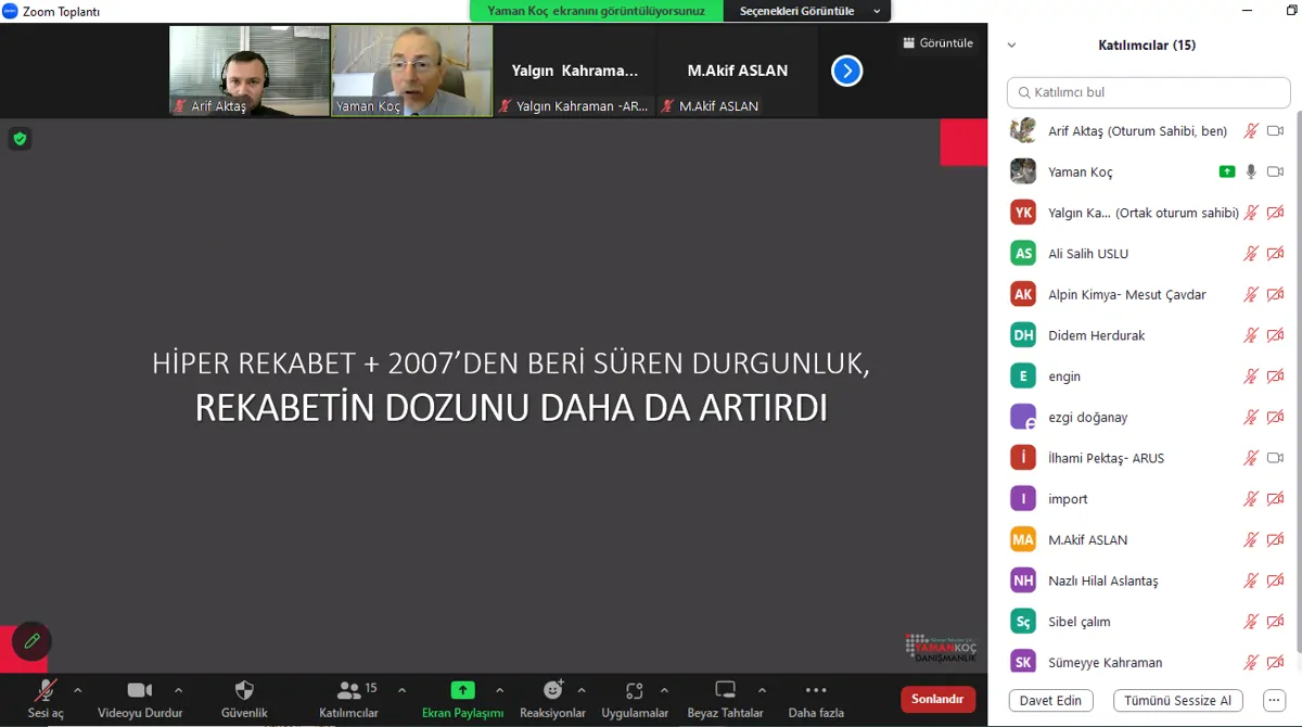 DIŞ TİCARET VE İSTİHBARAT EĞİTİMİ GERÇEKLEŞTİRİLDİ