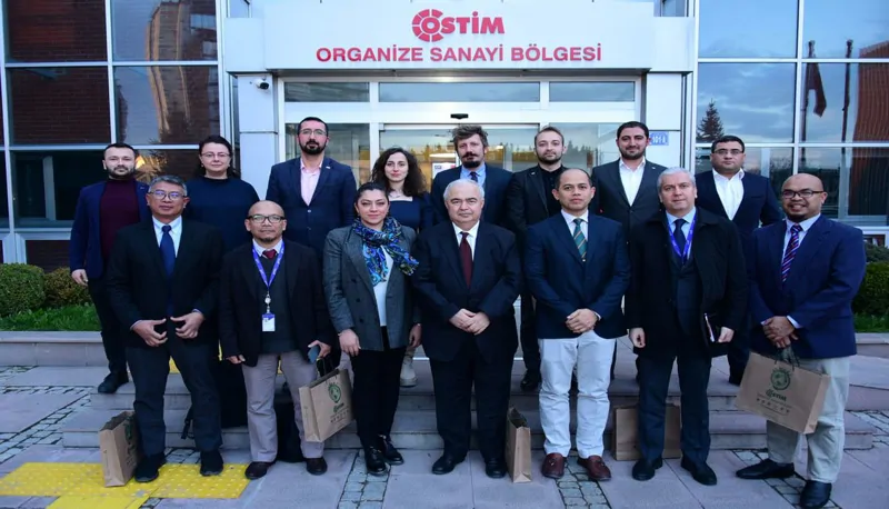 MALEZYA VE ENDONEZYA YETKİLİLERİ OSTİM'DE AĞIRLANDI
