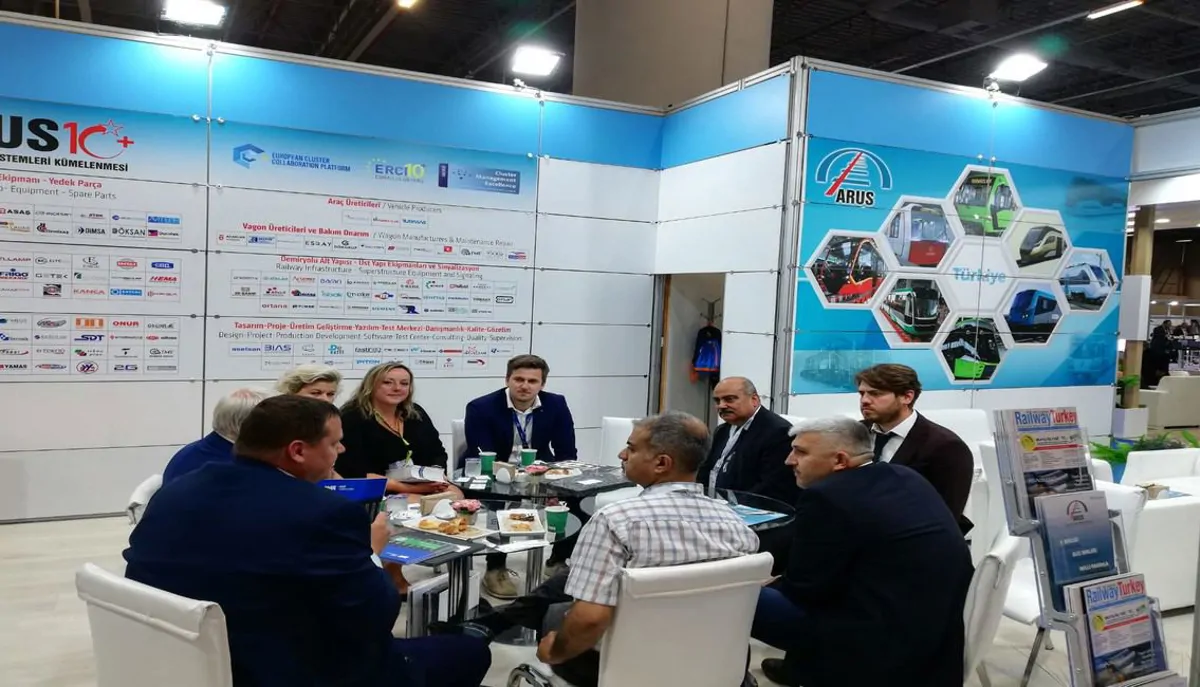 ARUS, EURASIARAIL 2023 FUARINDA YERİNİ ALDI
