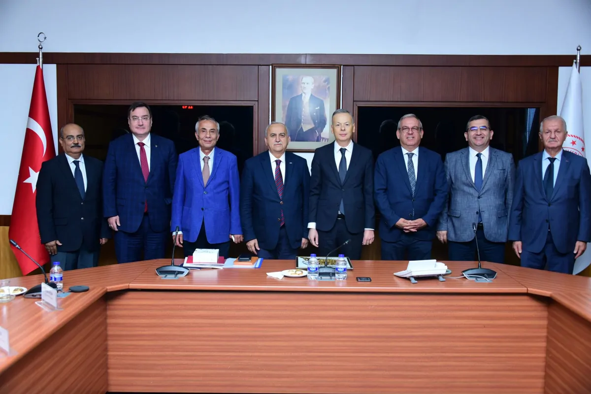 TİCARET BAKAN YARDIMCISI VOLKAN AĞAR'A ZİYARET GERÇEKLEŞTİRİLDİ