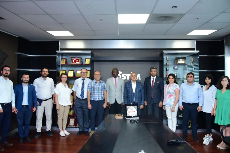 FİLDİŞİ SAHİLİ KOBİ İŞVERENLER KONFEDERASYONUN'DAN OSTİM ZİYARETİ