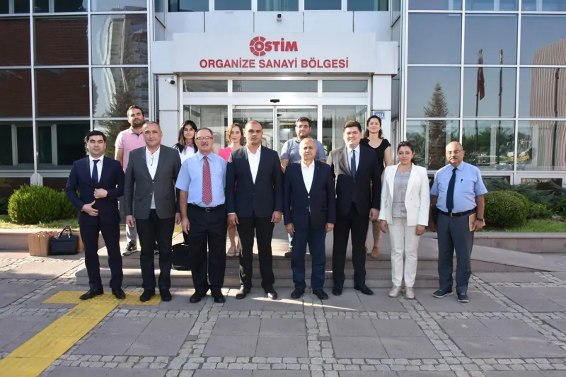 ÖZBEKİSTAN HEYETİNDEN OSTİM ZİYARETİ