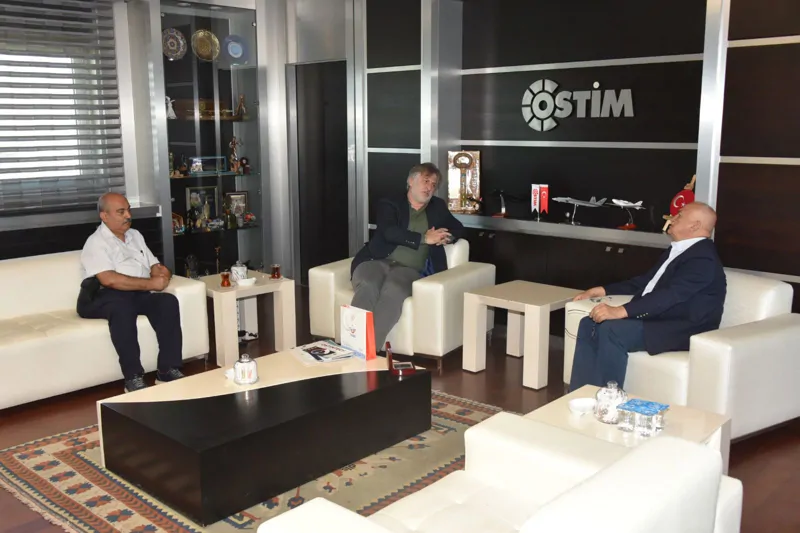 TCDD VAKFI GENEL MÜDÜRÜ ARUS'U ZİYARET ETTİ