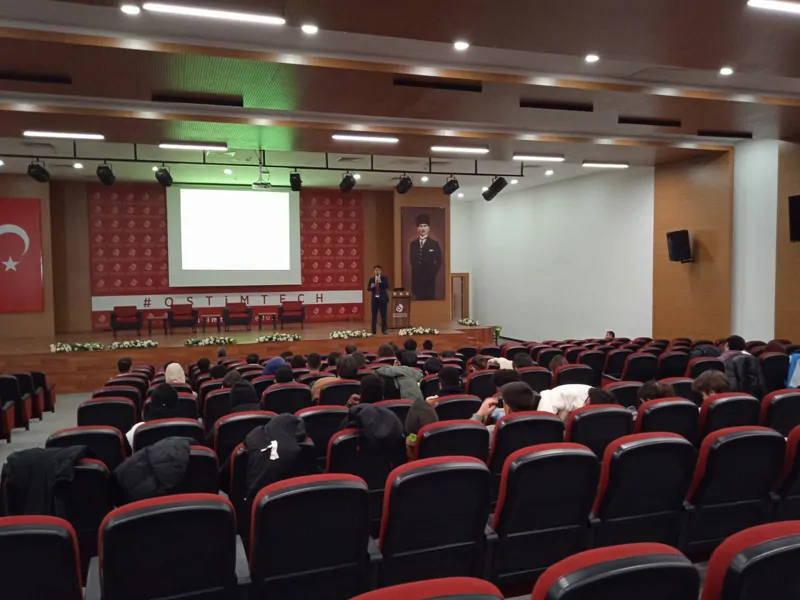 ÜNİVERSİTEMİZDE ÜYELERİMİZE YÖNELİK KAYNAKLI İMALAT SEMİNERİ GERÇEKLEŞTİRDİK