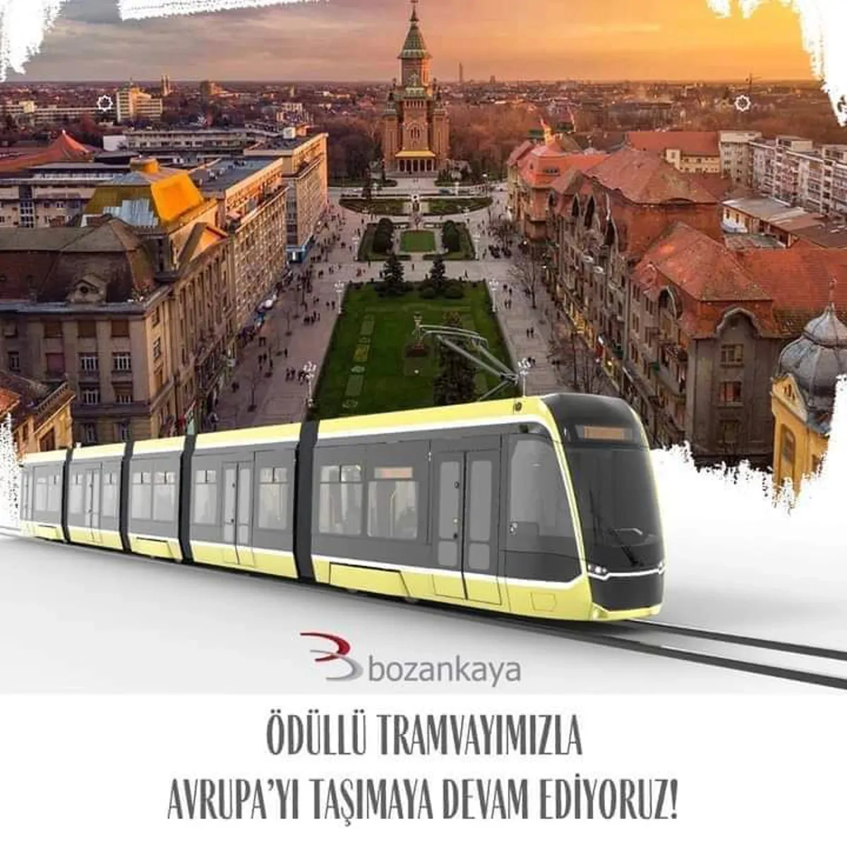 BOZANKAYADAN NAPOLİYE 20 ADET YENİ NESİL TRAMVAY