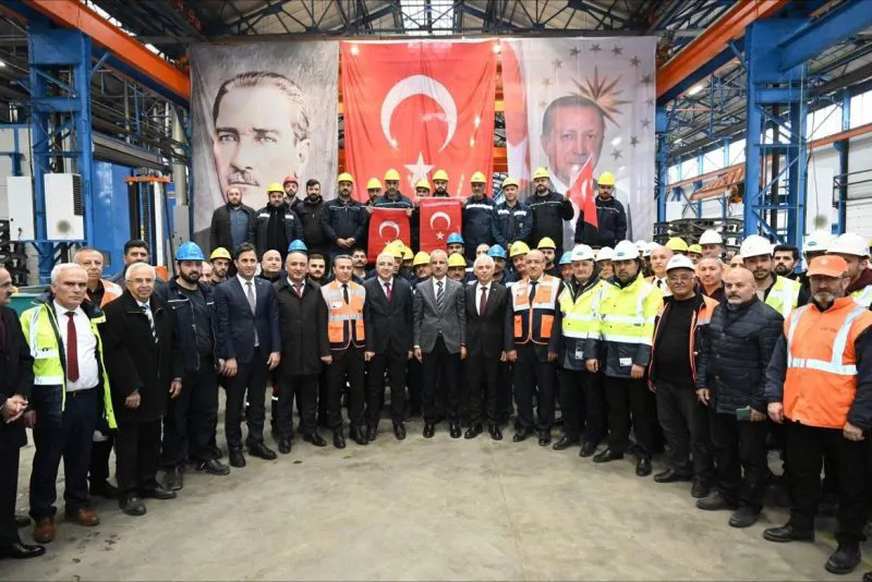 SİVASTA TÜRKİYENİN EN BÜYÜK BOJİ ÜRETİM FABRİKASININ AÇILIŞINI GERÇEKLEŞTİRDİK