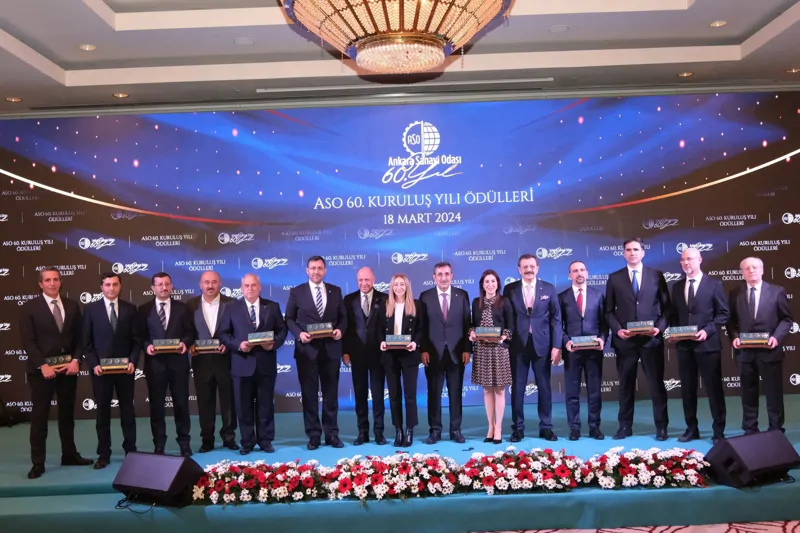 ARUS  ÜYELERİ ASO ÖDÜLLERİNİ ALDI