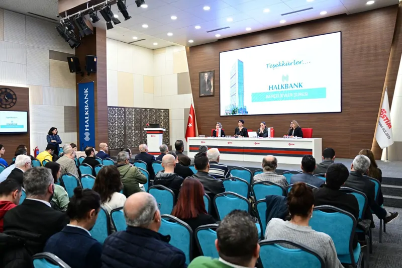 FİRMALARIMIZ İÇİN HALK BANKASI KREDİLERİ TANITIMI YAPILDI