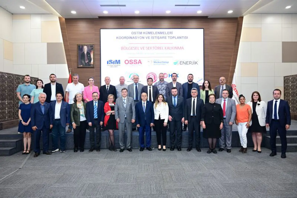 OSTİM KÜMELENMELERİ İŞ BİRLİĞİ İSTİŞARE TOPLANTISINA KATILDIK