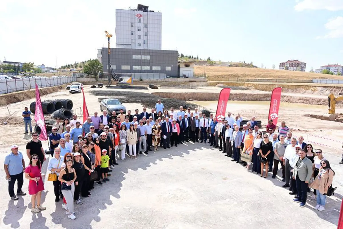 ARUS, OSTİM TEKNİK ÜNİVERSİTESİ KAMPÜS TEMEL ATMA TÖRENİNE KATILDI