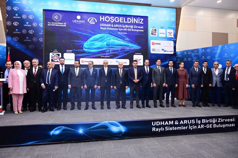 ARUS, UDHAM İŞBİRLİĞİNDE RAYLI SİSTEMLER İÇİN ARGE BULUŞMASI ETKİNLİĞİ